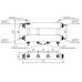 Модульный коллектор MK-150-2x25 (до 150 кВт, 2 магистр. подкл. G 1½″, 2 контура G 1″ вверх или вниз)